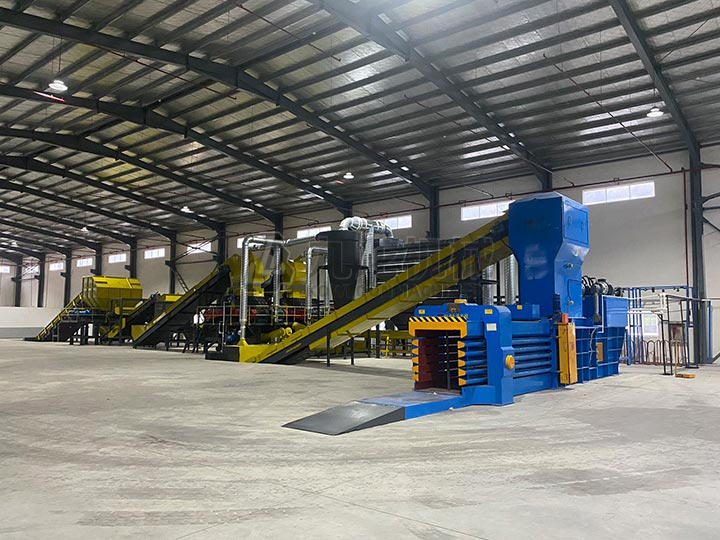 廢紙干法制漿系統